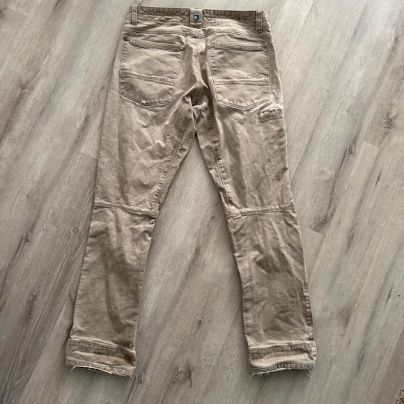 KUHL Men’s FREE RYDR Rugged Distressed Pants 33X32 Thrashed - Picture 2 of 16